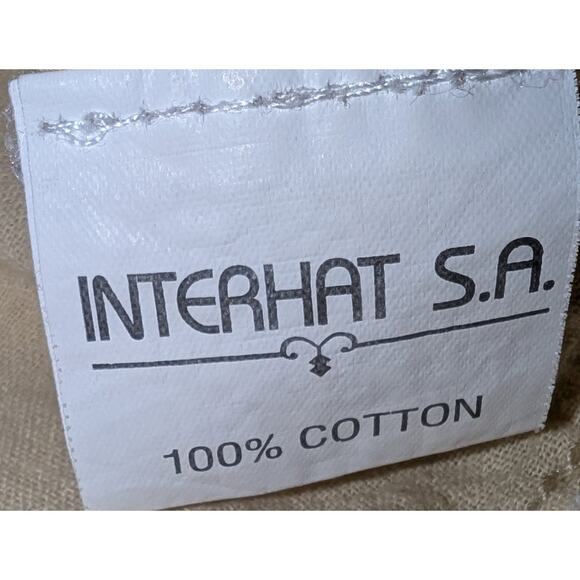 Cotton Crochet Bohemian Dress Size Medium (see measurements) Cream Beige - Picture 3 of 3